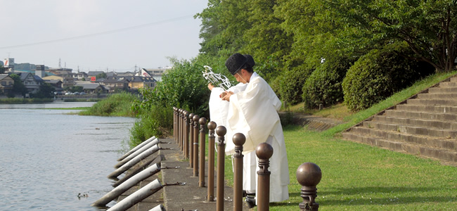 榊立神事黒津浜祭の儀