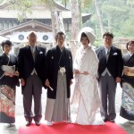 平成２５年５月１１日塚正家・山村家挙式ご結婚おめでとうございます