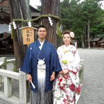 平成２５年６月１日 小山家・外村家挙式 ご結婚おめでとうございます