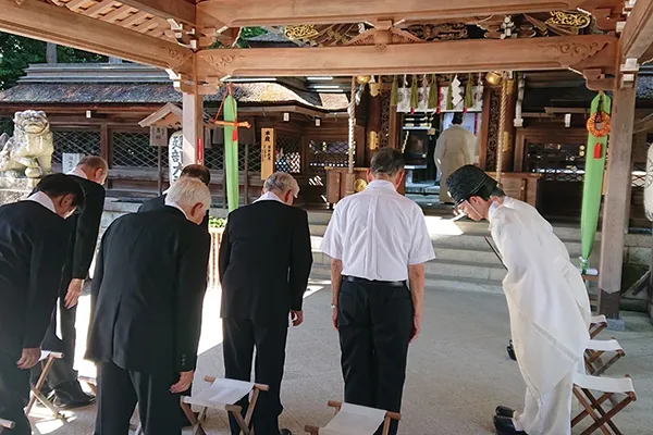 榊立神事本殿祭の儀