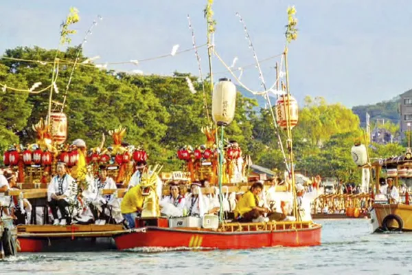 納涼船幸祭出御の儀